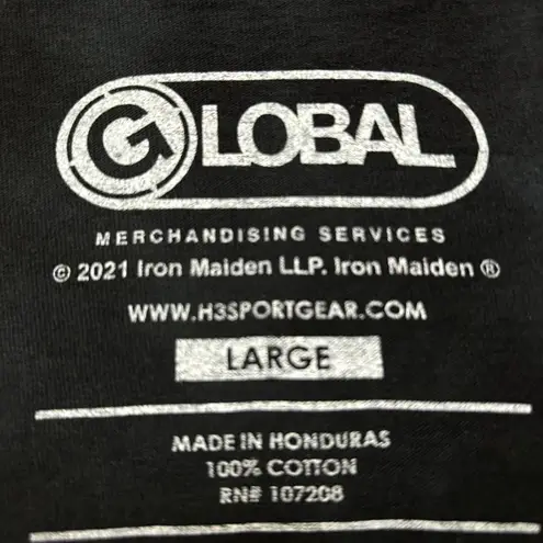 Iron Maiden Killer World Tour 81 Oversized Heavy Metal Tie Dye