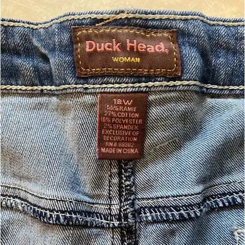 Duck head Plus Size  Denim Shorts 18