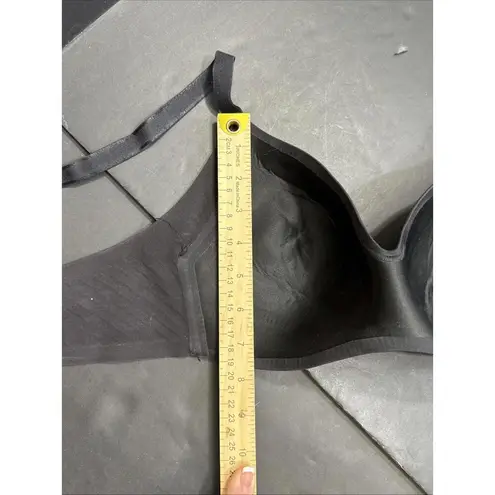 Knix Vneck Padded Evolution Bra Wireless Seamless Lightly Padded Black Size 3