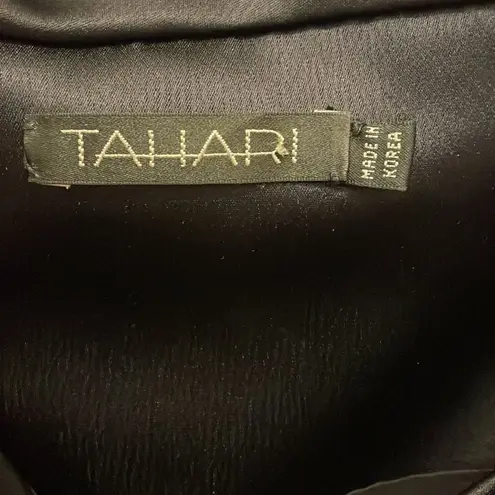 Tahari Midnight Navy Sleeveless Cocktail Dress