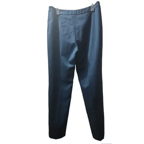 Pendleton Wool Dress Pants Straight Leg Career Blue Size 12