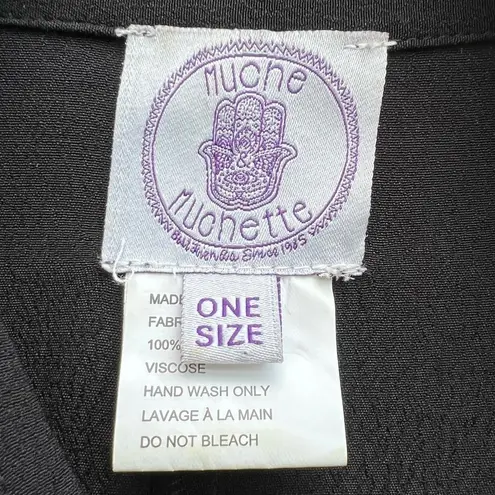 Muche et Muchette Dexter Grommet Tunic Black Size undefined