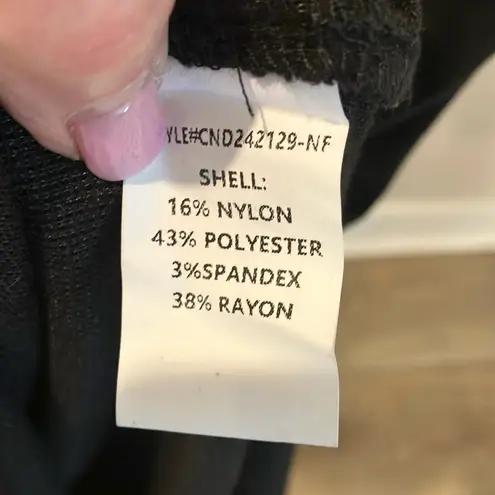 MELLODAY  Black Maxi Dress NWT