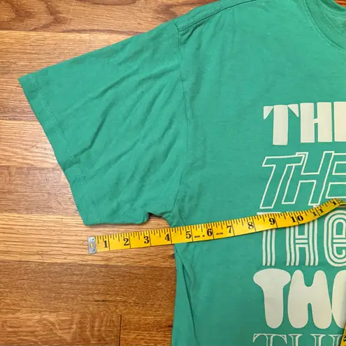 The Who Medium Cotton Green Band Tee T