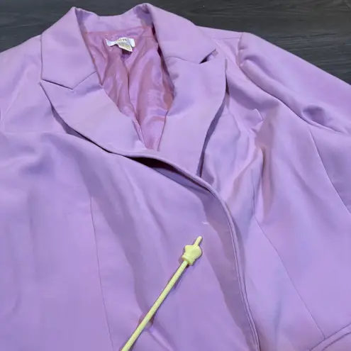 Maeve Anthropologie Blazer 18W Pink Career Jacket Casual Business Cute