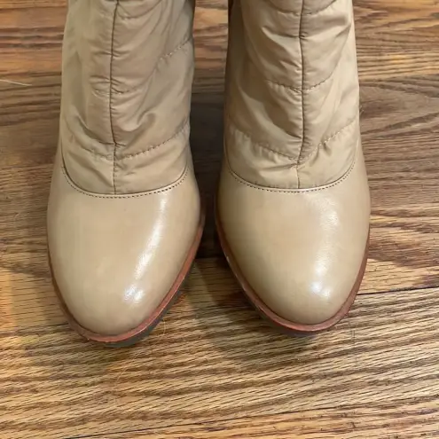 Kate Spade  New York Ginnie Booties Block Heel Camel Size‎ 7.5