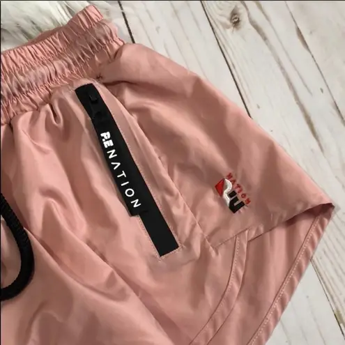 P.E Nation double drive short in rose dawn pink XS thumbnail 4