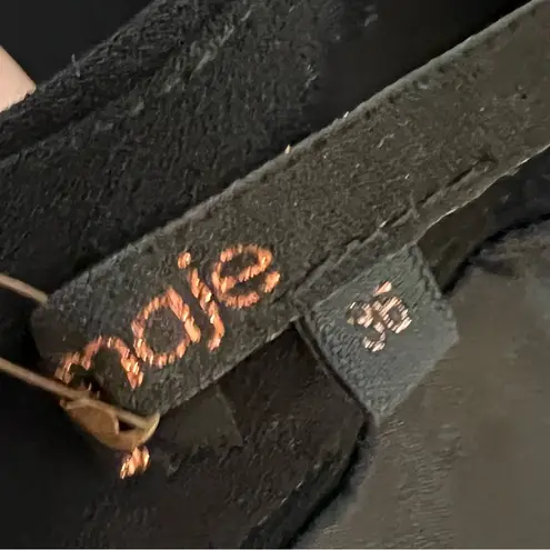 Maje small Black pleated pencil Skirt