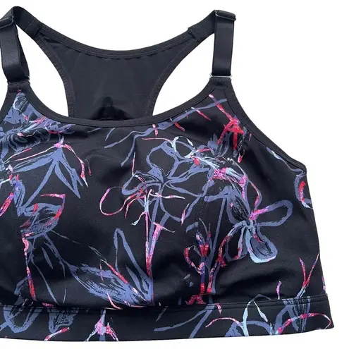 Lane Bryant Livi Active Women’s Sculpting Sports Bra Plus Size 38DDD Floral