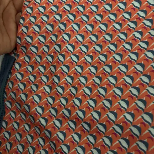 PGA Tour Fish Print Side Block Athletic Golf Skort Skirt Short