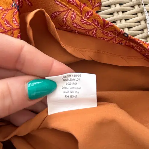 Hello Molly  Midnight Noise Rust Romper thumbnail 13