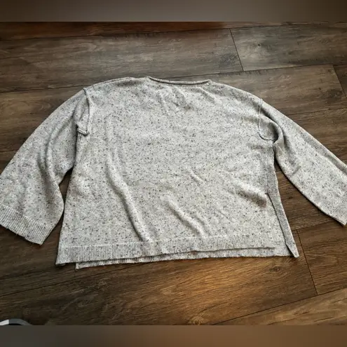 Prómesa Promesa Light Gray Knit pocket Sweater size M