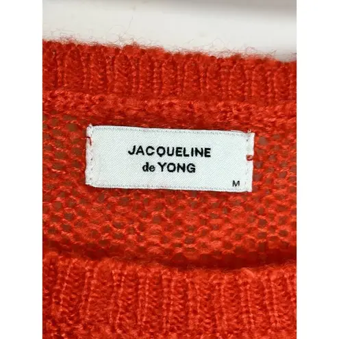 JDY Jacqueline De Yong Addison Striped Lightweight Knit Sweater Size Medium