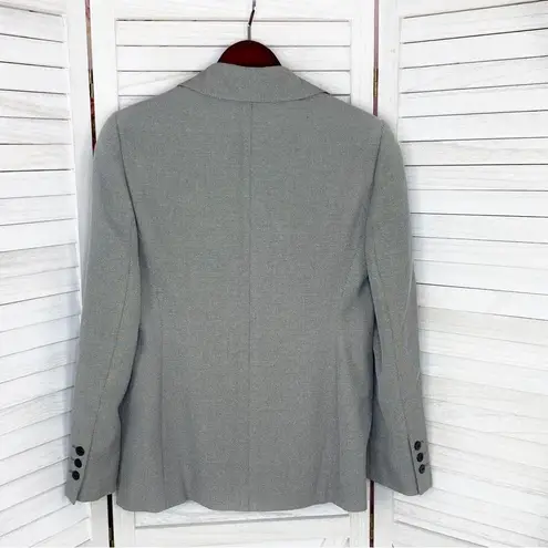 Nicola Italian Dot Matrix Single Breasted Blazer Black White 10 Hidden Button