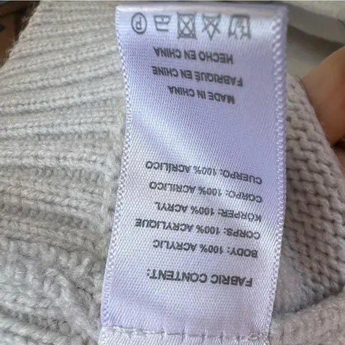 SAACHI Cropped Flower Squiggle Cardigan from Anthropologie Size Small White