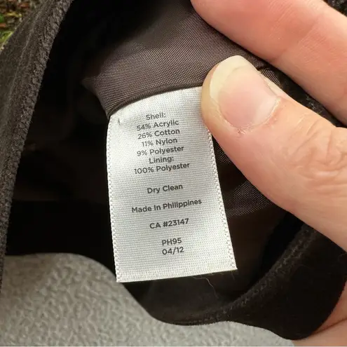 Talbots ‎ Tweed Blazer Brown Multi Y2K Dark Academia Retro Career Preppy Women 10