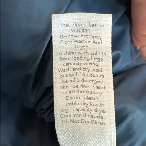 Athleta lofty down jacket dark vista teal size medium