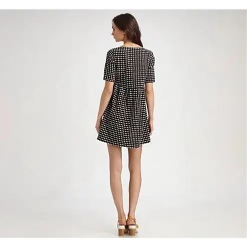 Ace & Jig ✨ Women's S Black Ivory Polka Dot Mini Dress