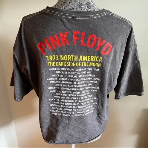 Pink Floyd  Gray cropped T-Shirt - NWOT