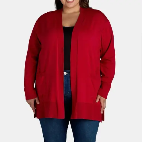 Terra & Sky NWT - Fine Gauge Cardigan with Pockets.