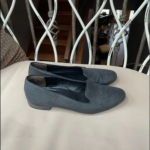 Paul Green Panache Slip On Flat in Shimmer Black Size 9.5