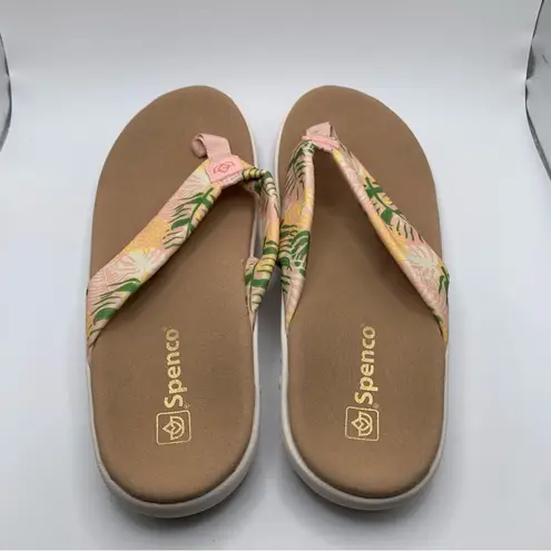 New Spenco Victoria Women's Memory Foam Supportive Sandal floral size 10D