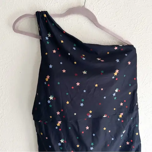 Summersalt x The Home Edit Sidestroke One-Shoulder Swimsuit Star Print Size 16LT