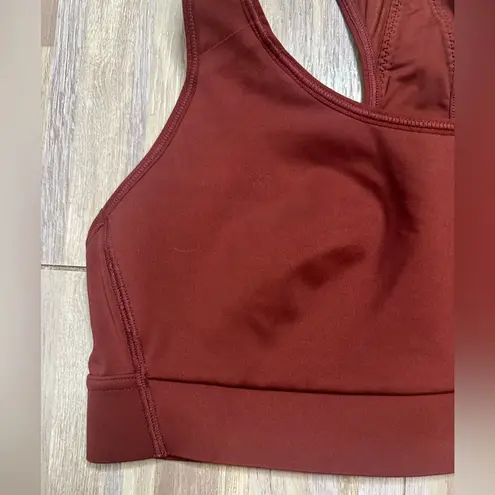 Athleta  Hustle II Bra in Rust, Size 34B/C thumbnail 2