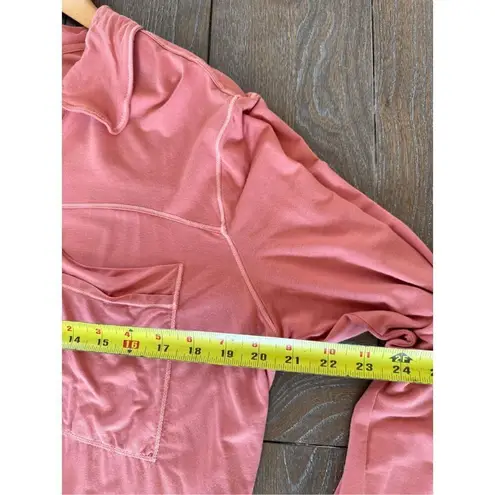 Free People Intimately  Essential Pajama Top in Lipgloss Size Medium - Image 9