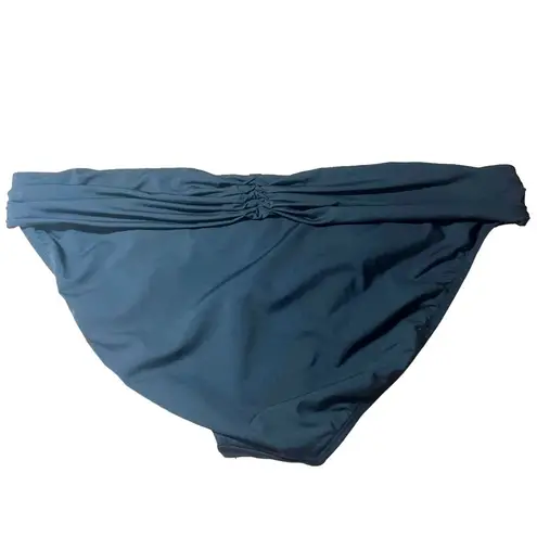 Jantzen NWT Vintage Black Ruched Waistband Bikini Bottom Womens Size 16 | XL NEW