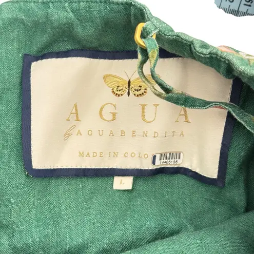 Agua by Agua Bendita Lima Emeralda Dress Green Size L