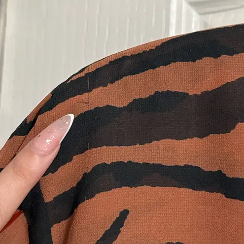 💙 All Saints Adeliza Zephyr Animal Print Shirt