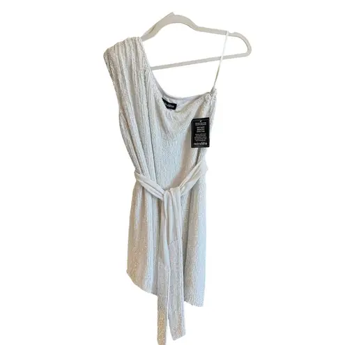 Retrofête Retrofete Ella Sequin Dress White Sold Out Retail $525 M
