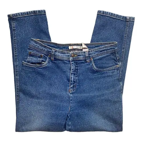 Bill Blass SZ 12 High-Rise Straight Leg Jeans