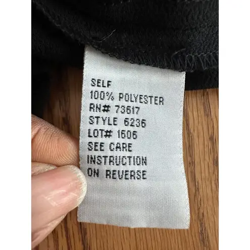 Karen Millen Karen Miller Sheer Beaded Jacket Shrug With Floral Design Scalloped Edges Sz 20