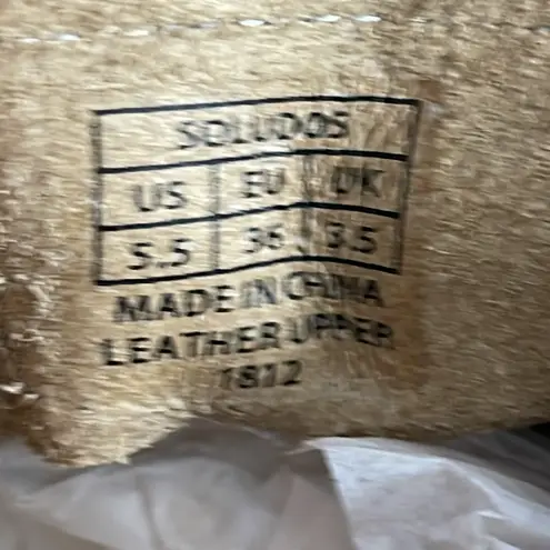 Soludos Silver Ibiza Leather Sneakers Size 5.5