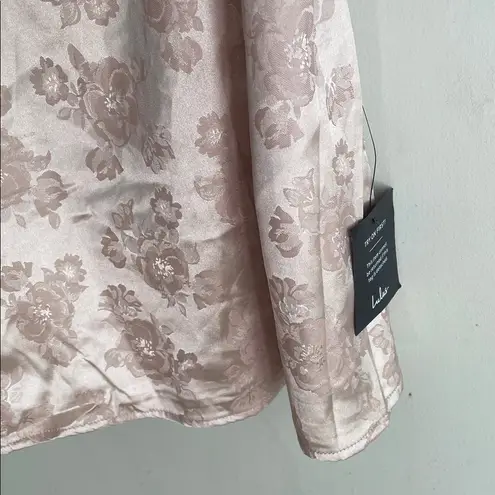 Lulus Truly Yours Blush Satin Jacquard Off