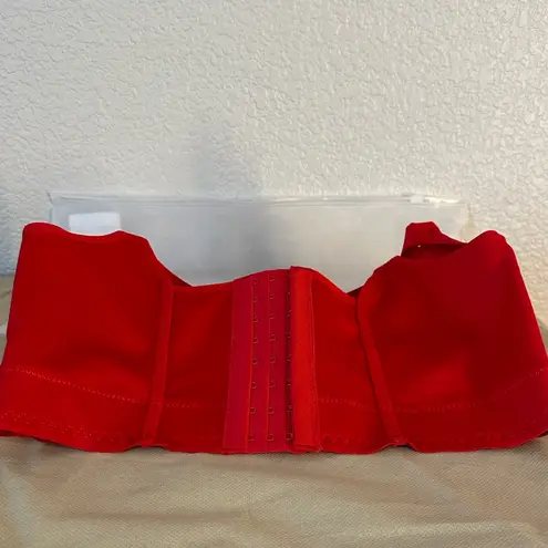Shapedly Back Smoothing Shaping Red Bra Size undefined