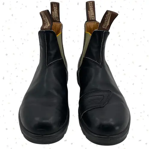 Blundstone X Ducati Scrambler Leather Chelsea Motorcycle Boots AU 4.5 FLAW