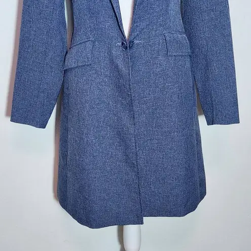 Reed Hill Vintage Blue Equestrian Day Coat Size 10 Blue Womens Equestrian Jacket