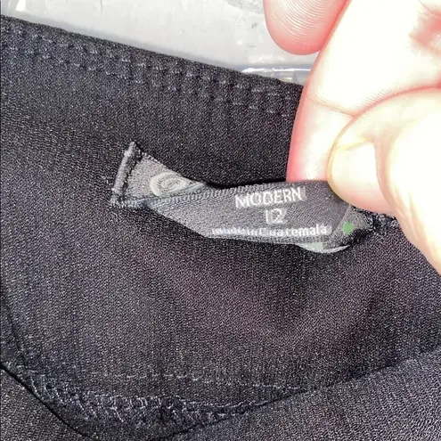 Versona Black Mini Pencil Skirt for Cocktail