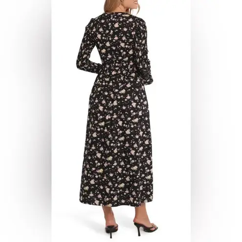 Petal and Pup MAIREAD MAXI DRESS - BLACK FLORAL LARGE