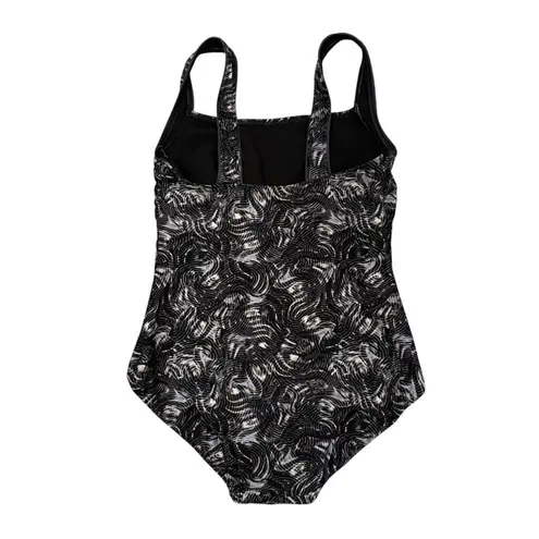 NWT, TYR Quake Durafast Elite Square Neck Controlfit One Piece Swimsuit, Sz 14 Blue