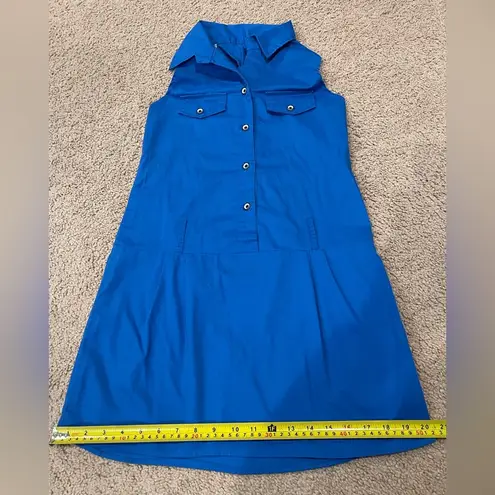 No Brand Junior Blue Sleeveless Twisted Y