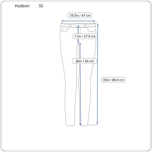 Hudson Jeans NWT Hudson Natalie Mid Rise Slim Boyfriend Jeans in Summer Haze