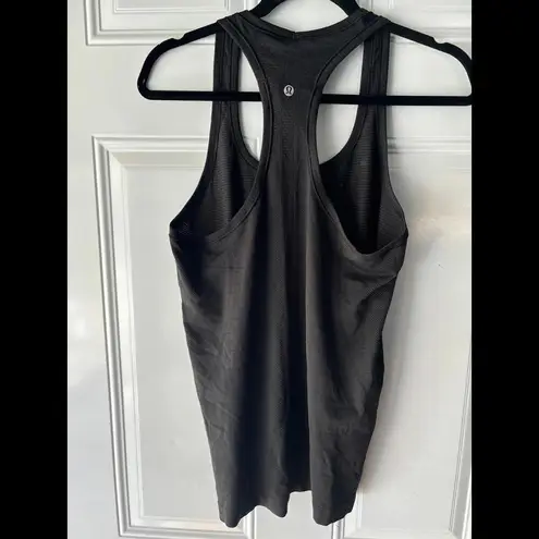 Lululemon  black swiftly tech tank size 10