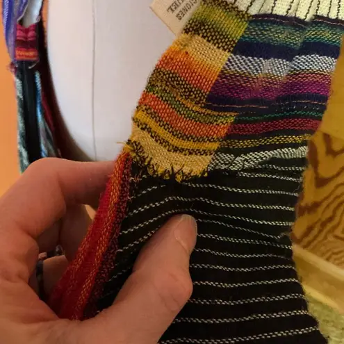 Handmade Ethnic bright patchwork hobo bag