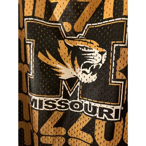Mizzou Missouri Tigers Mesh Jersy Top Multicolor Womens Size Unknown