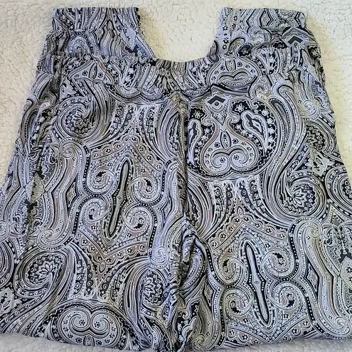 Cynthia Rowley  paisley joggers size small