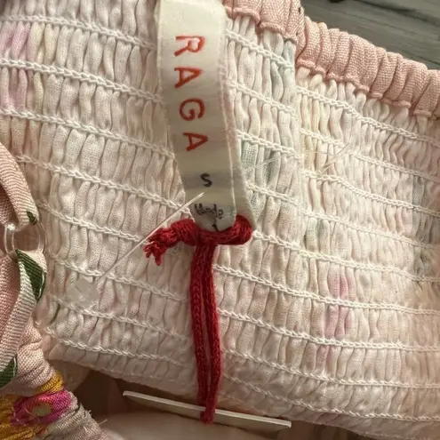 Raga NWT Flores Tiered Floral Bloom Maxi Dress | Pink | Small